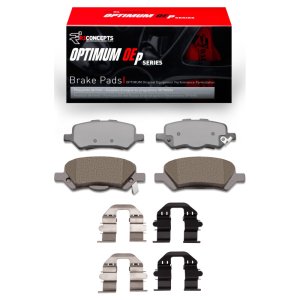 Toyota Venza Brake Pads - Rear - R1 Concepts - Optimum OE - `09-`15